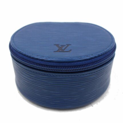 Louis Vuitton Accessories Pouch Ecran Bijou Blue Epi  (SHC7-10633)