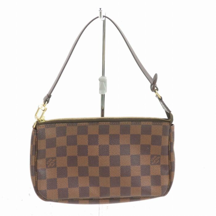 Louis Vuitton Accessories Pouch Navona Brown Damier  (SHC7-10690)