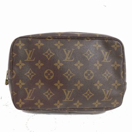 Louis Vuitton Cosmetic Pouch Poche Toilette 19  (SHC7-10678)