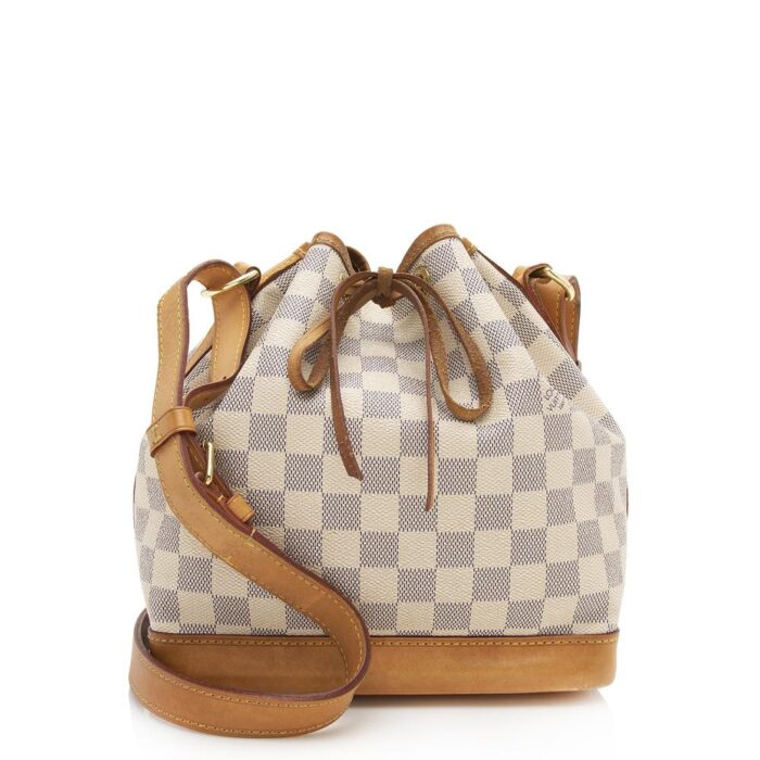 Louis Vuitton Damier Azur Noe BB Bucket Bag (SHF-12429)