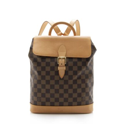 Louis Vuitton Damier Ebene Centenaire Soho Backpack (SHF-14019)