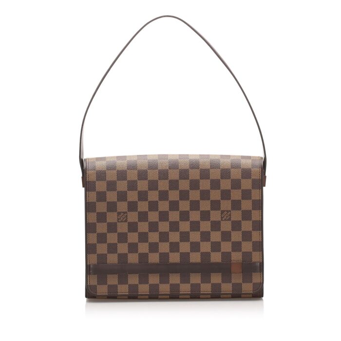 Louis Vuitton Damier Ebene Tribeca Carre (SHG-10403)